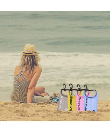 IDRYBAG Clear Waterproof Dry Bag 2L - Lightweight Floating Dry Sack for Water Sports - Yellow - Buy Online on GoSupps.com