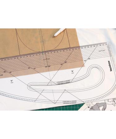 Liquidraw Pattern Maker Quilting Ruler - Metric Clear | Pattern Marking Tool - Buy Online on GoSupps.com