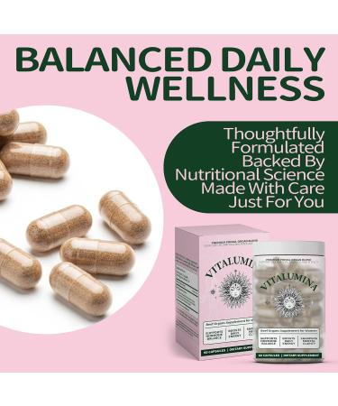 Primal Beef Organ Supplement for Women Grass-Fed Beef Liver Heart & Kidney Capsules Traditional Ancestral Nutrition for Daily Vitality & Mental Clarity Non-GMO Gluten-Free 60 Capsules - Buy Online on GoSupps.com