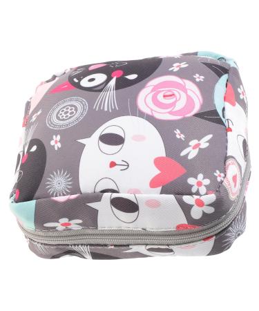 Lalafina aunt's towel-storage bag period pockets for girls in teenage age wet bags for fabric bandages period wet pocket ladies bonds polyester lady handbag