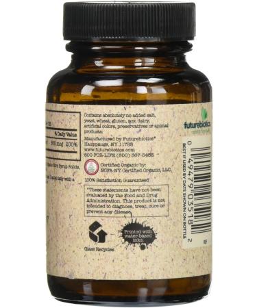Futurebiotics Certified Organic Folic Acid - 120 Tablets | Pure & Natural Formula - Buy Online on GoSupps.com