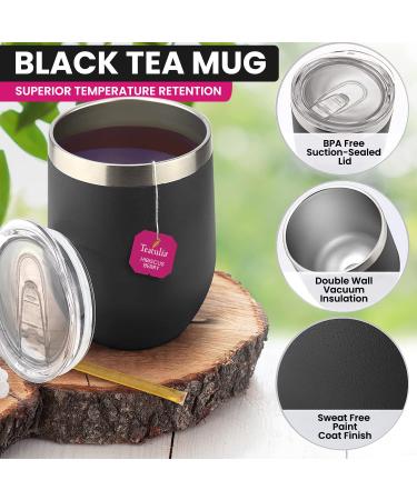 Women's Gift Set: Portable Kettle, Organic Tea, Honey, Hot Cocoa, Coffee, Pashmina Shawl | Birthday Basket for Friendship, Self-Care, Teacher, Mom - Buy Online on GoSupps.com