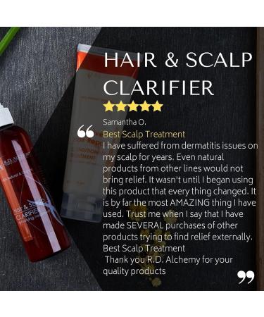 RD Alchemy - 100% Natural Scalp Clarifier & Exfoliator | Organic Solution for Dry Flaky Scalp & Build-Up | Detoxify & Shine Treatment Worldwide Shipping - Buy Online on GoSupps.com