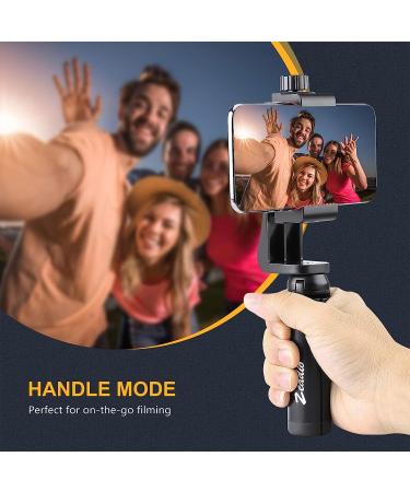 Zeadio Metal Mini Tripod - Desktop Tabletop Stand for Smooth 4, Osmo Mobile, Vimble 2, Gimbal Grip Stabilizer - Compact and Versatile - Buy Online on GoSupps.com