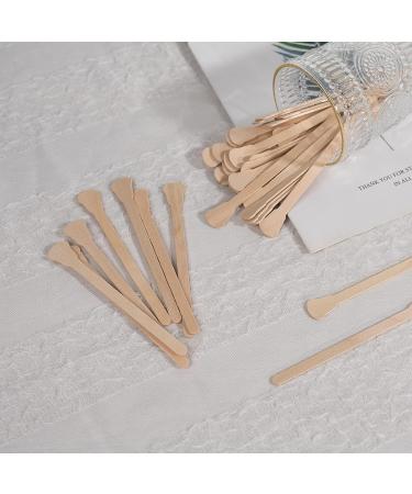 ARTOLF 100 Pcs Wooden Wax Sticks for Hair Removal & Craft | Eyebrow Waxing Spatulas Applicator - Buy Online on GoSupps.com