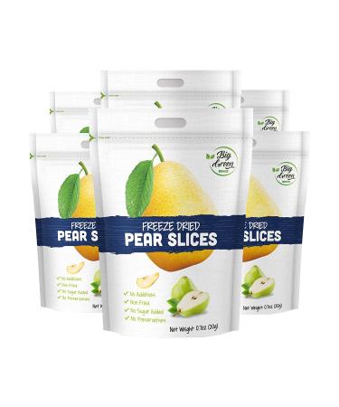 Organic Freeze-Dried Pear Snack - Big Green | Natural Flavor (12 pack) - Buy Online on GoSupps.com