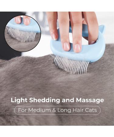 Blue Sky Blue Cat Massage Comb - Relaxing Grooming Tool for Cats - Buy Online on GoSupps.com