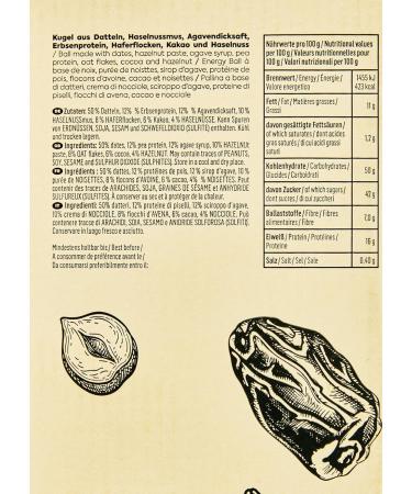 KoRo - Protein Ball Brownie flavor 14 x 30 g - Buy Online on GoSupps.com