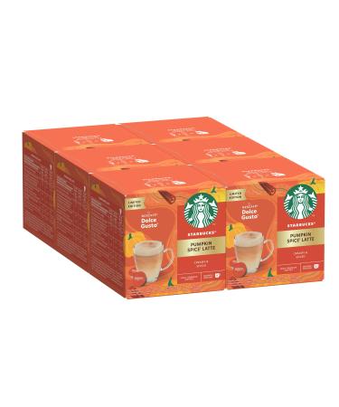 Nestl STARBUCKS Pumpkin Spice Latte by Nescaf Dolce Gusto Dark Roast Koffiecapsules 6 x 12 72 Capsules