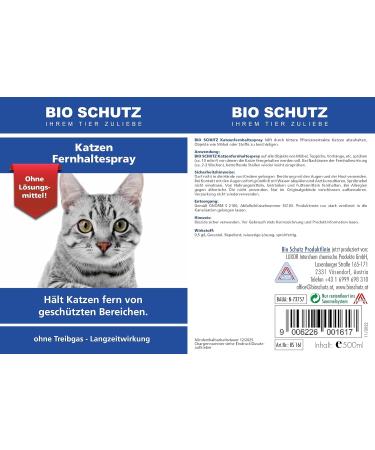 Bio Protection Cat Retention Spray - Safe Effective and Eco-Friendly Solution for Cats | International Shipping Available - Buy Online on GoSupps.com