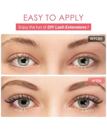 Latex-Free Eyelash Glue | Waterproof Strong Hold Lash Bond & Seal for Sensitive Eyes | 72 Hours Long Lasting - Buy Online on GoSupps.com