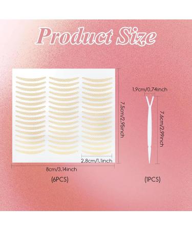 288PCS Eyelid Tape Instant Lift Strips Complexion Waterproof Double Eyelid Stickers with Fork Rods S - Girly-S - Buy Online on GoSupps.com
