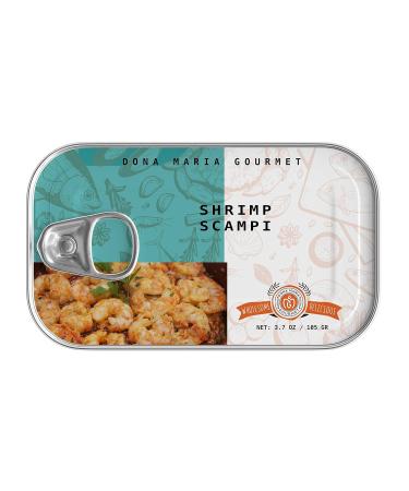 Dona Maria Gourmet Shrimp scampi  Gluten-Free PALEO - 3.7 Oz Pack Of 2