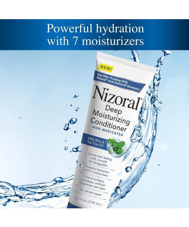Nizoral Anti-Dandruff Shampoo + Deep Moisturizing Conditioner Bundle - 7oz Shampoo + 11oz Conditioner - Buy Online on GoSupps.com