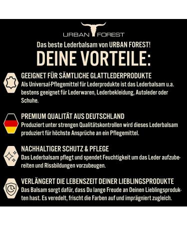 Premium Leather Care Balm for Smooth Sofas - 250ml with Beeswax & Avocado Oil | Made in Germany | Includes Hand Sponge - Buy Online on GoSupps.com