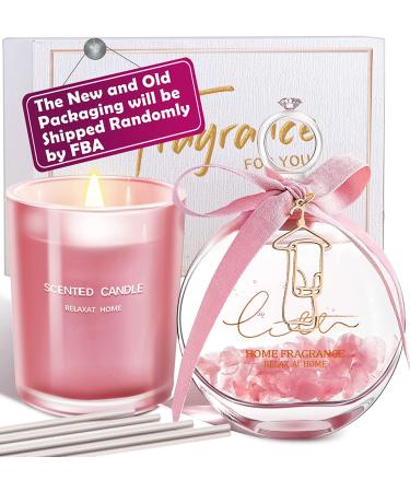 Birthday Gifts for Women: Scented Candle Aromatherapy Gift Box - Perfect for Mom, Grandma, Teachers, and Graduates - French Vanilla Fragrance - Ideal for Wedding, Anniversary, and Couples - Buy Online on GoSupps.com