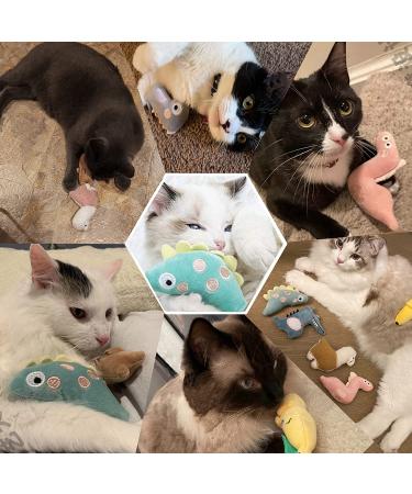 CTZNXIY Catnip Toys - 8 Pcs Cat Toys for Indoor Cats | Ideal Gifts for Cat Lovers | Interactive Toys for Happy Cats - Buy Online on GoSupps.com