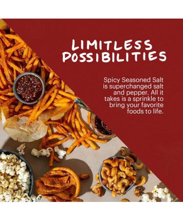 Momofuku Spicy Seasoned Salt - Umami Seasoning for Spice & Pizza (3.7 oz) - Chef Made for Cooking - Buy Online on GoSupps.com