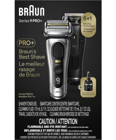Buy Braun Series 9 PRO+ Electric Razor for Men - 5 Pro Shave Elements 6-in-1 SmartCare Center Wet & Dry 60 Min Battery Runtime - International Shipping Available - Buy Online on GoSupps.com