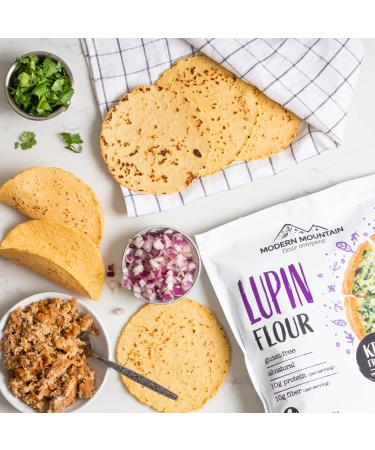 3 lb Lupin Flour: Low-Carb, High Protein & Fiber, Keto, Gluten-Free | 1g Net Carbs, Non-GMO, OU Kosher Certified - Buy Online on GoSupps.com
