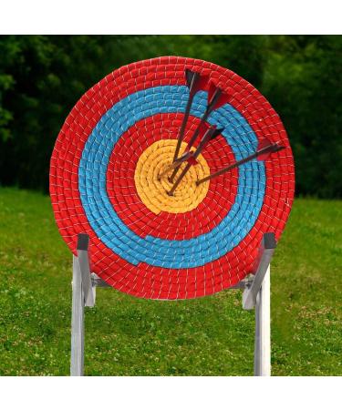 DOSTYLE Traditional Solid Straw Archery Target - Red 3 Layers - Buy Online on GoSupps.com