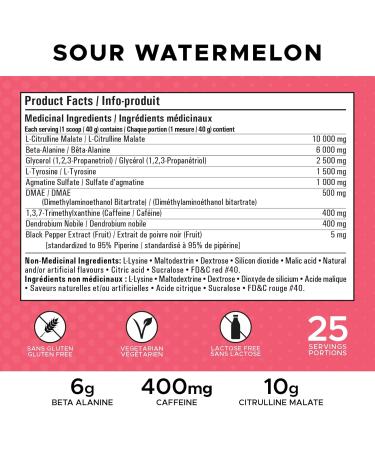 Red X Lab Swole Pre-Workout Powder Pumps & Strength Extreme Intensity Hyper Concentrate Citrulline Malate 2:1 Beta Alanine For Men & Women 25 Servings (Sour Watermelon 500g) Sour Watermelon 500 gram - Buy Online on GoSupps.com