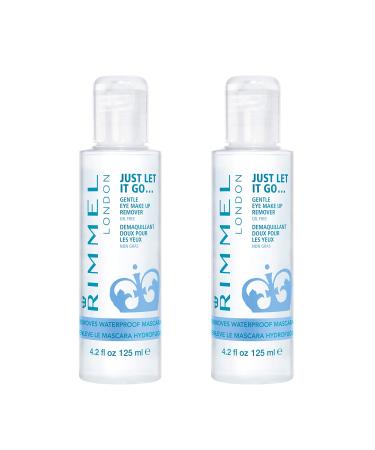 Rimmel Just Let It Go Eye Make Up Remover, 4.2 Fl Oz , 2 Count (Pack of 1)
