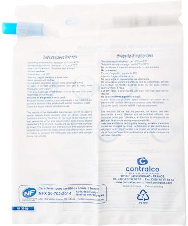 Alcodigital French NF Approved Breathalyzer (Single Kit) Single Pack - Buy Online on GoSupps.com