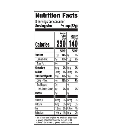Cascadian Farm Organic Blueberry Vanilla Granola Cereal 15.2 oz - Buy Online on GoSupps.com