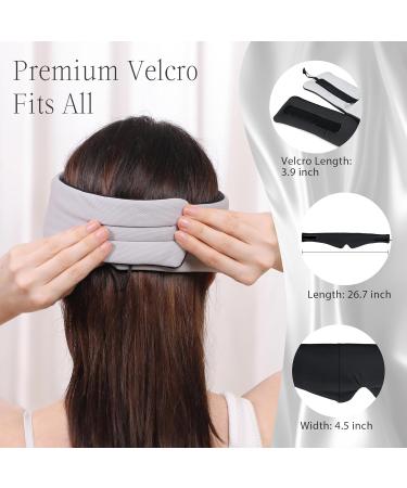 MUSICOZY Bluetooth Sleep Mask & Headphones - Ice Silk Eye Mask for Total Darkness Perfect Gift for Men & Women (Black - Buy Online on GoSupps.com