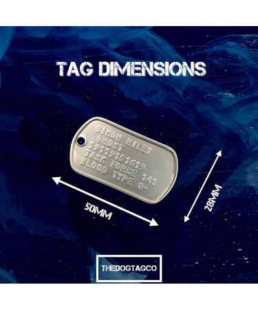 Simon 'Ghost' Riley US Military Dog Tags - Replica Collector's Item - Buy Online on GoSupps.com