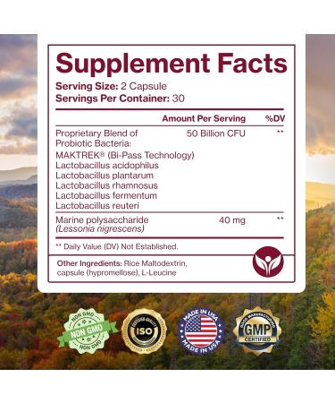 Probiotics for Women PH Balance & Vaginal Health Support 50 Billion CFU Per Serve Gut Digestive & Urinary Tract Care Lactobacillus & Prebiotics 60 Capsules - Buy Online on GoSupps.com