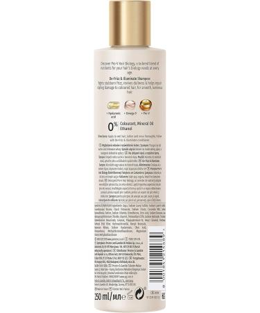 Pantene Defrizz & Brighten Shampoo 250ml - Buy Online on GoSupps.com