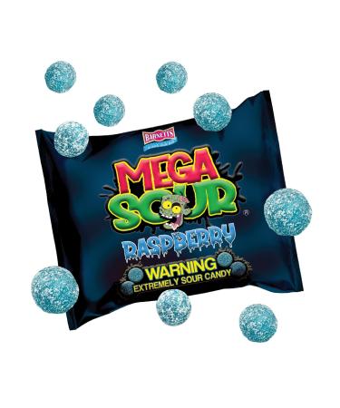 Barnetts Sweets Mega Sour Candy Framboise (104g)