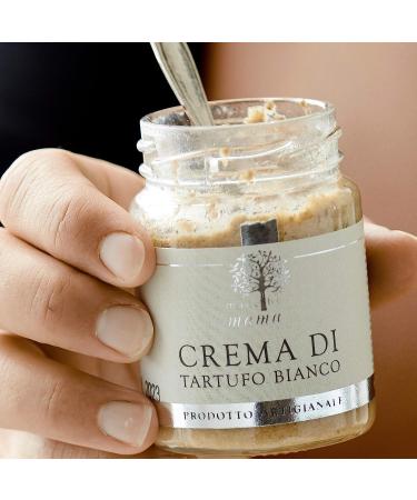 Authentic Italian White Truffle Cream - 2.8oz Jar - Made by Mama - Crema Di Tartufo - Buy Online on GoSupps.com