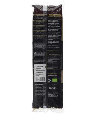 Biona Organic Whole Spaghetti 500 g - Buy Online on GoSupps.com