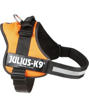 K9 Powerharness 2XL/3 - Durable & Comfortable Dog Harness in Orange | International Shipping Available - Buy Online on GoSupps.com