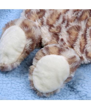 Leopard Hot Water Bottle with Soft Cover | 1L Natural Rubber | Warmth & Comfort for All - Buy Online on GoSupps.com