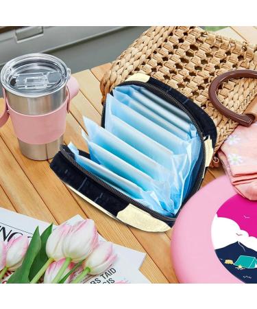 Large Capacity Sanitary Napkin Storage Bag for Girls | Travel Makeup Organizer | International Shipping - Buy Online on GoSupps.com