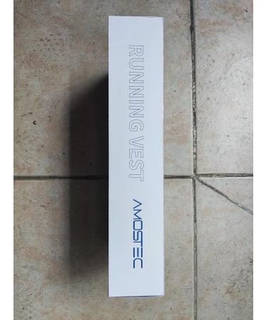 Amostec Running Vest with Cell Phone Pocket & Zipper - Lightweight Waterproof Jogging Gear for Men & Women | Reflective & Ideal for Running Biking Fitness - Buy Online on GoSupps.com