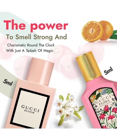 Gucci 4 Piece Mini Perfume Gift Set for Women - Bloom EDP and Flora Gorgeous Gardenia EDP - 0.16 oz Splash Bottles - Buy Online on GoSupps.com