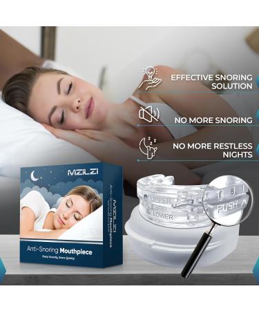 Anti Snoring Devices Anti Snoring Mouth Guard Stop Snoring Devices Adjustable Snore Stopper for Sleep Effective Snoring Solution Anti-Snoring Mouthpiece for Men and Women to Stop Snoring - Buy Online on GoSupps.com