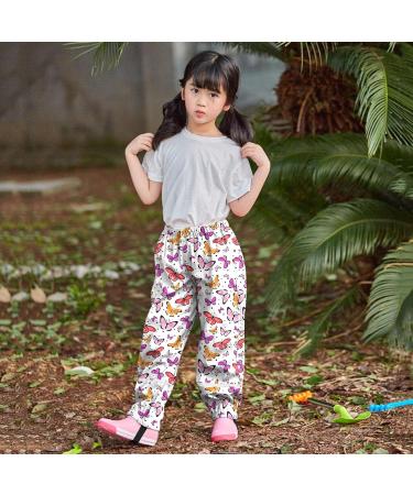 Ronony Girls' Waterproof Windproof Rain Pants | Breakable Mud Pants - Outdoor Essential for Kids - Buy Online on GoSupps.com