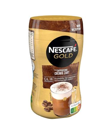 Nescaf Gold Type Cappuccino Powder - Creamy Tender Beverage 250g | Soluble Coffee with Intense Aroma | International Shipping Available - Buy Online on GoSupps.com
