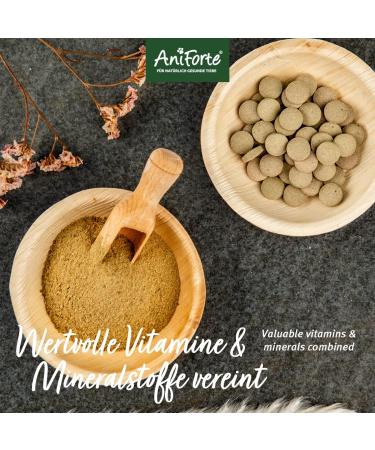 AniForte MultiVETAL Multivitamin for Dogs Cats 250 tablets - Multi-vitamins and natural nutrients for an optimal intake support of natural defenses - Buy Online on GoSupps.com
