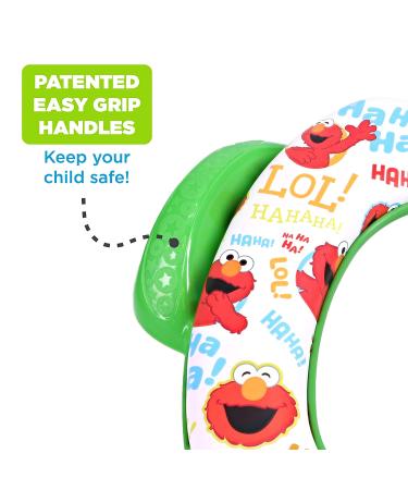 Sesame Street Elmo Soft Potty Training Seat - Safe, Easy to Clean, Cushioned Baby Potty Seat - Buy Online on GoSupps.com
