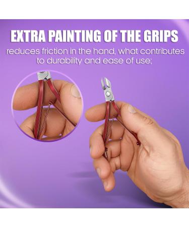 Cuticle Trimmer - Professional Tool Steel Nail Nipper - Nail Care Tool for Manicure & Pedicure - Buy Online on GoSupps.com
