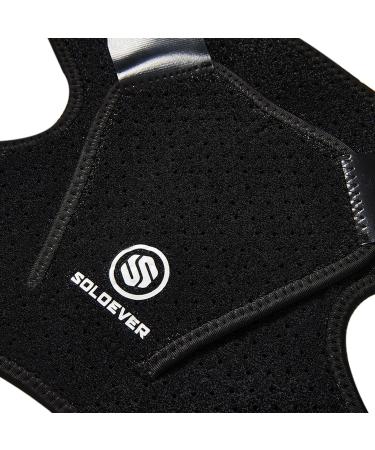 Shoulder Brace for Men & Women | Adjustable Support for Torn Rotator Cuff AC Joint Pain Relief & Bursitis - Compression Sleeve (Black - Buy Online on GoSupps.com