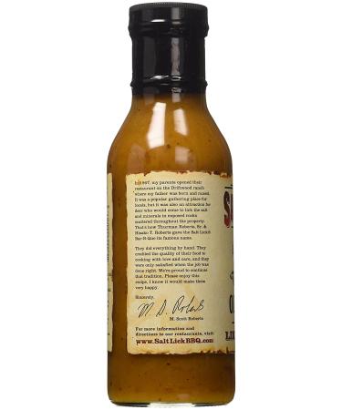 Salt Lick BBQ Sauce 12 oz (Pack of 3) - Original Flavor - Buy Online on GoSupps.com