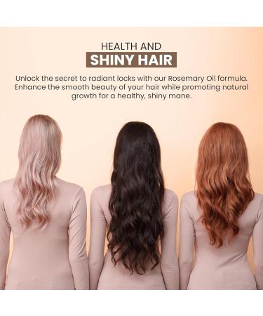 Rosemary Oil for Hair Growth - Organic Mint-Infused Essential Oil for Healthy Scalp & Strengthening - 4 oz - Buy Online on GoSupps.com